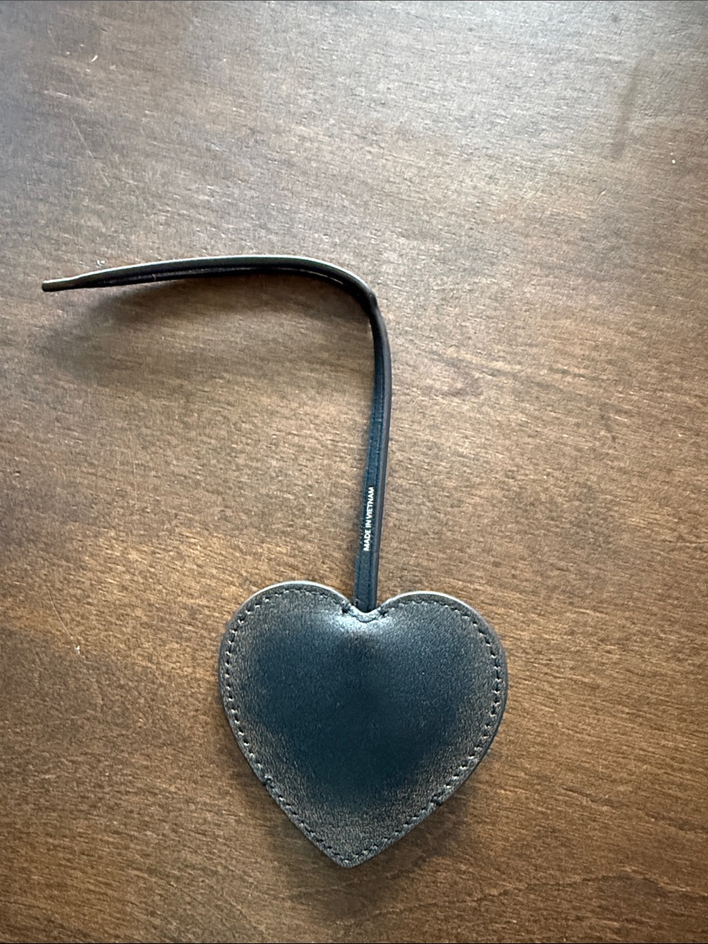 Coach Coachtopia Loved Leather Heart Bag charm - Picture 2 of 4